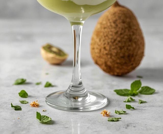 Kiwi Yogurt Cocktail