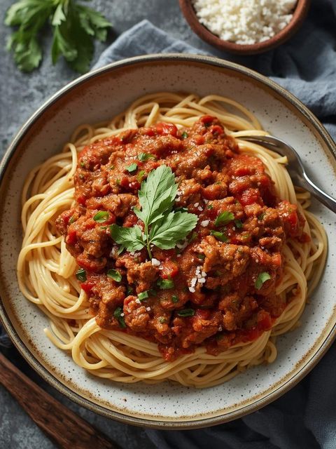 Spaghetti Bolognese - Lactose-Free