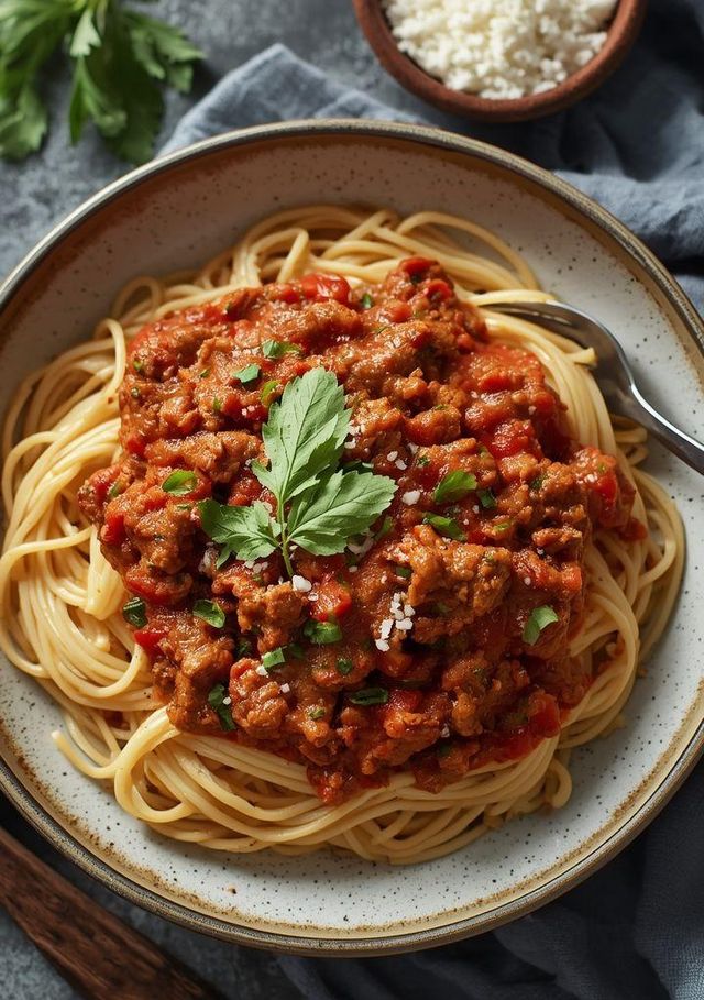 Spaghetti Bolognese - laktosefrei