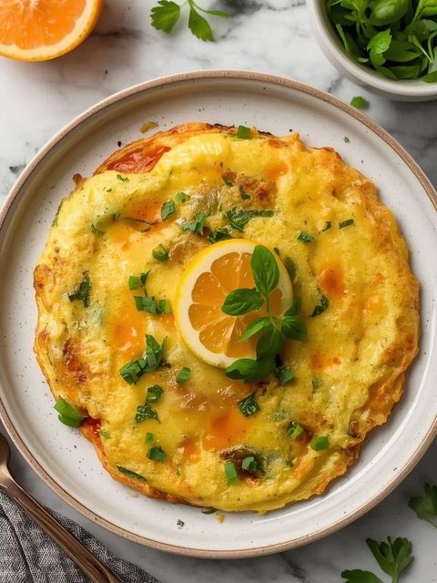 Cytrynowy omelet